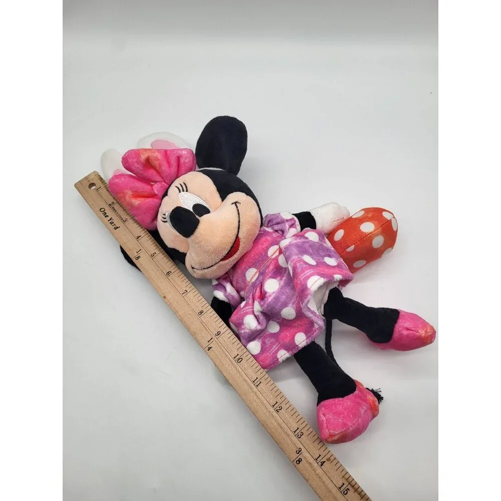 DISNEY x CHEWY Dog Toy Minnie Mouse Easter Bunny Ears Egg Squeaky Plush